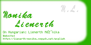 monika lienerth business card